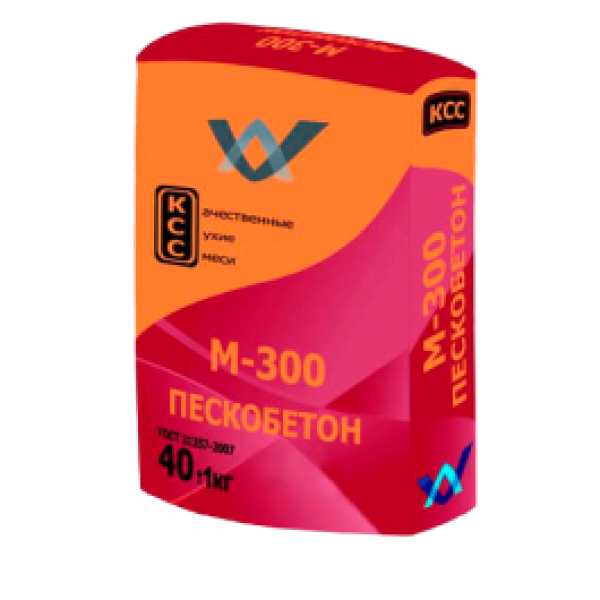 Смесь М-300 КСС (Качественные Сухие Смеси) ГОСТ, 40 кг