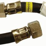 Шланг 1/2"х 1,0 м. внутренняя/внутренняя для газовых приборов  "Русло" 26802