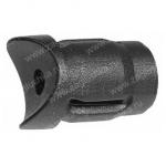 Соединитель пластиковый для двух труб с внешними диаметрами 25 мм и толщиной стенки трубы 1 мм. Гайка М6 (в комплекте).