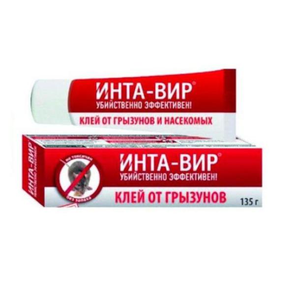 ИНТА-ВИР клей от ГРЫЗУНОВ 135г